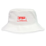 The Nebraska Youth Rugby Association Crusher Bucket Cap by EMB S&S Activewear features the association’s red logo with a state outline—offering stylish sun protection.
