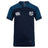 The UNC Rugby Vapodri Evader Jersey by EMB Canterbury is a navy blue short-sleeve rugby top with dark blue accents, Canterbury and NH chest logos, and "Vapodri" near the hem for advanced moisture-wicking.