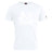 The UNC Rugby Club Plain Tee by WRS Canterbury is a white cotton blend shirt featuring a stylized interlocking "NCH" logo on the chest and a small black detail on the left sleeve.