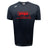 The WRS Canterbury Nebraska Youth Rugby Association Tempo Vapodri T-Shirt features "NYRA" and "Nebraska Youth Rugby Association" in red, a Nebraska outline with rugby ball, and moisture-wicking fabric for top athletic performance.