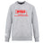 The Nebraska Youth Rugby Association Club Crew Sweatshirt by WRS Canterbury is an ultra-soft gray sweatshirt with a red "NYRA" logo, Nebraska outline, “Nebraska Youth Rugby Association” text, and an embroidered CCC logo on the front.