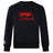The Nebraska Youth Rugby Association Club Crew Sweatshirt by Canterbury features a black ultra-soft fabric, red NYRA logo with football and Nebraska outline on the chest, plus an embroidered CCC logo—classic WRS Canterbury style.