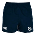 UNC Rugby Advantage Rugby Shorts by EMB Canterbury in navy blue, featuring a white CCC Advantage Rugby Shorts logo on the left leg and a white monogram logo on the right.