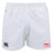The Nebraska Youth Rugby Association Advantage Rugby Shorts by EMB Canterbury are white, feature the CCC logo on the left leg and NYRA logo on the right, and are designed with moisture-wicking fabric for peak rugby performance.
