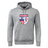 The Naperville Warriors Club Hoodie by WRS Canterbury features a rugby player and stars logo on the chest and is made from soft sweatshirt fleece.