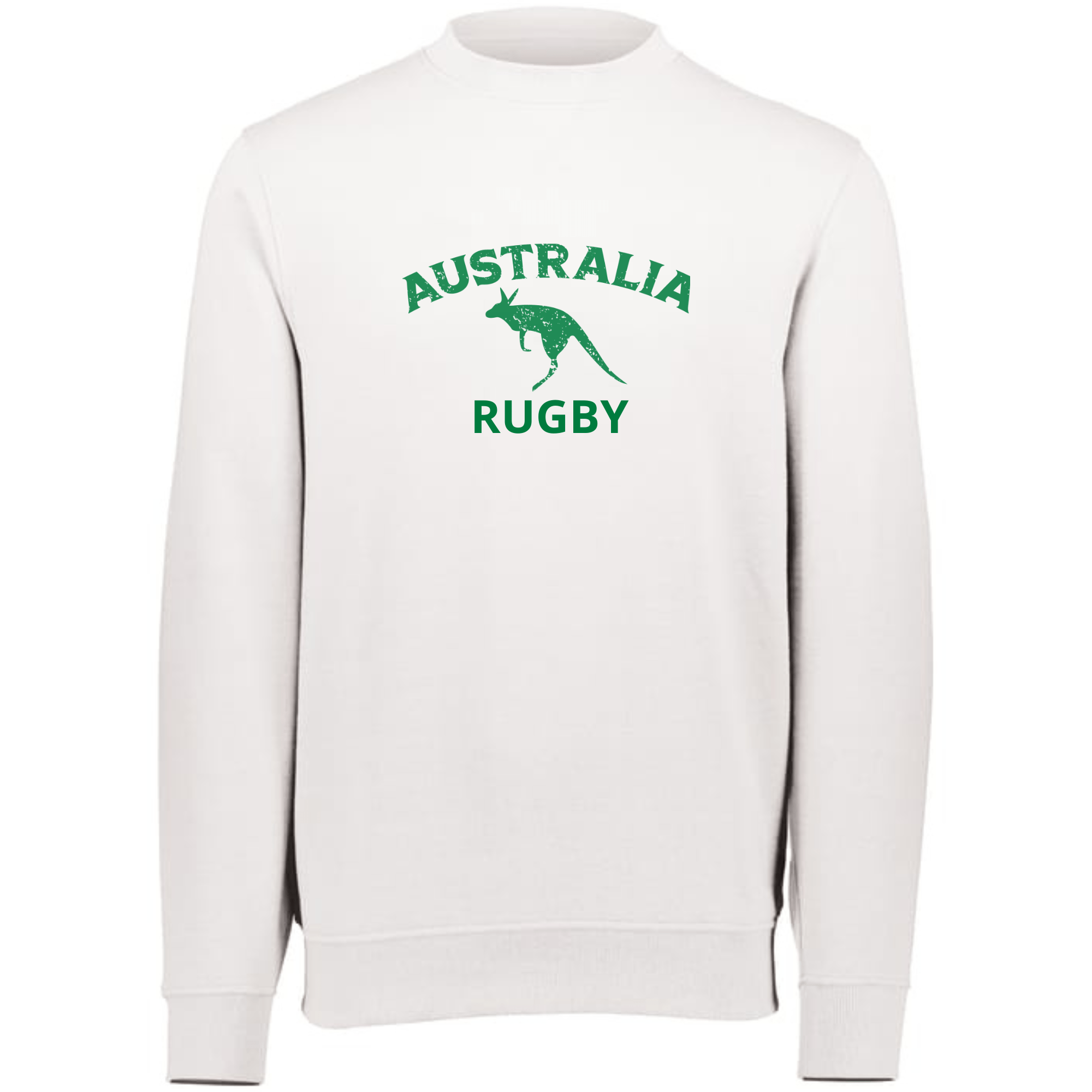 Australia Rugby Fleece Crewneck Sweatshirt by Nations of Rugby World