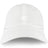 The League of Gentleman Adventurers Adult Low-Profile Cotton Twill Dad Cap by EMB S&S Activewear features a small circular logo and "LOGA" embroidered on the front, crafted from classic white cotton twill.
