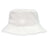 The League of Gentleman Adventurers Crusher Bucket Cap by EMB S&S Activewear features a circular "LOGA" logo and text on the front, offering stylish sun protection in a plain white cotton design.