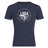 The League of Gentleman Adventurers Club Plain Tee by WRS Canterbury is a navy cotton-blend shirt with a white compass logo, “League of Gentleman Adventurers LOGA,” and “EST. 2019.” A stylish customizable tee for adventurers.