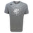 The League of Gentleman Adventurers Tempo Vapodri T-Shirt by WRS Canterbury is a heather gray athletic performance tee featuring a white circular "LOGA" compass logo on the chest and the Canterbury logo on the right shoulder.
