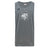 The League of Gentleman Adventurers Tempo Vapodri Singlet by WRS Canterbury is a gray sleeveless tank top with a circular white "LOGA" graphic and logo, Canterbury branding, made from recycled polyester with VapoDri tech for comfort.
