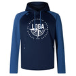 The WRS Canterbury League of Gentleman Adventurers Elite Training Hoody is a navy blue premium hoodie with "LOGA," a compass graphic, and "League of Gentleman Adventurers EST. 2019" on the front.