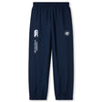 The League of Gentleman Adventurers Cuffed Hem Stadium Pant by EMB Canterbury features a navy blue design with an elastic waist and white Canterbury of New Zealand and UGA sports logos on the upper legs.