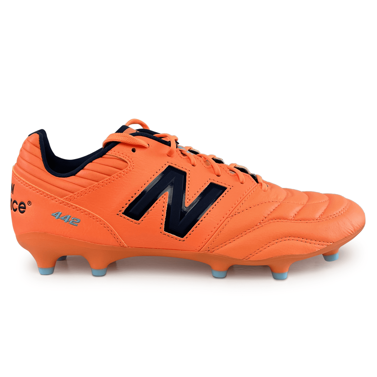 New Balance 442 v2 Pro Firm Ground Rugby Cleat Hot Mango World Rugby Shop