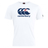 Canterbury New Zealand CCC Flag Club T-Shirt by WRS Canterbury decorated with a blue logo, stylized kiwi, and flag design.
