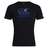 Black Canterbury New Zealand CCC Flag Club T-Shirt by WRS Canterbury, featuring a blue "Canterbury" logo and part of a Union Jack flag.