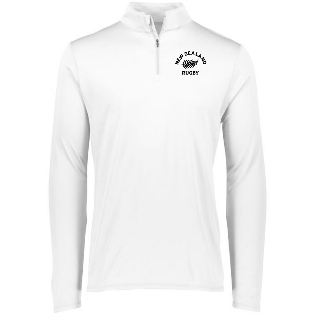 Upgrade your athletic wardrobe with the Nations of Rugby New Zealand Rugby 1/4 Zip Pullover featuring an embroidered logo. Designed for both style and comfort, this EMB Augusta 1/4 zip pullover is perfect for New.