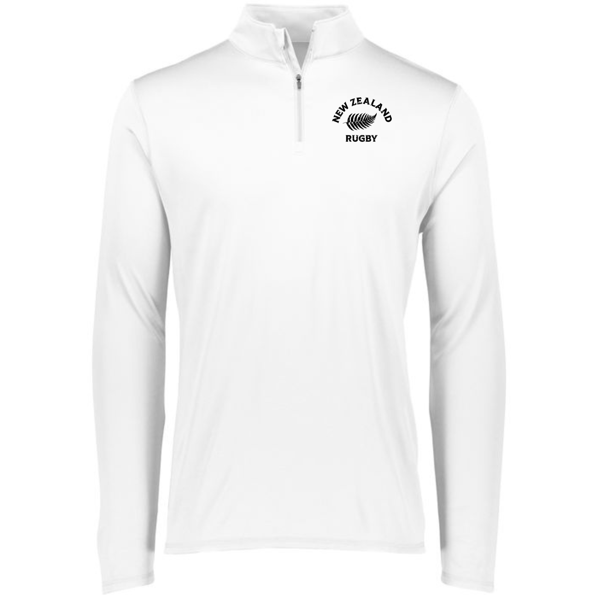 Nations of Rugby New Zealand Rugby 1/4 Zip Pullover / World Rugby Shop Nations of Rugby New Zealand Rugby 1/4 Zip Pullover / World Rugby Shop