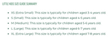 Nike’s Little Kids Springboks 25 Replica Away Kit size guide: XS (3-4 yrs), S (4-5 yrs), M (5-6 yrs), L (6-7 yrs), XL (7-8 yrs). Find the perfect rugby jersey fit!.