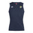 The Navy Noble Street College Prep Club Dry Singlet by EMB Canterbury features a bold tiger logo on the chest and Canterbury branding on the right. Part of our athletic gear collection, it includes Vapodri Technology to keep you cool and comfortable during workouts.