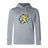 The Noble Street College Prep Club Lightweight Hoodie by WRS Canterbury features a bold blue and yellow tiger logo on the front, with a kangaroo pocket and drawstring hood for comfort.