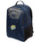 The Noble Street College Prep Medium Backpack by EMB Canterbury features a padded laptop pocket, tiger logo, gray zippers, and mesh side pocket. Designed with Vaposhield technology, it blends style and functionality for any adventure.