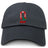 The Ohio State University Alumni Adult Low-Profile Cotton Twill Dad Cap by EMB S&S Activewear features embroidered “OSU Rugby 1966,” a rugby player, and “Ohio State Rugby” on the front.