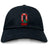 The EMB S&S Activewear Ohio State University Alumni Adult Low-Profile Cotton Twill Dad Cap features a red and white Ohio State Rugby 1966 logo with a green buckeye leaf embroidered on the front.