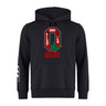 The Ohio State University Alumni Club Hoodie by WRS Canterbury features a large "O" with "OSU Rugby" text and a buckeye leaf graphic on the front, plus a white sleeve graphic.