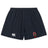 Ohio State University Alumni Yokohama Short by EMB Canterbury in navy blue, with an elastic waistband, white Canterbury rugby logo, and a red and green embroidered front emblem.