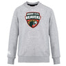 The Omaha Beavers RFC Club Crew Sweatshirt by WRS Canterbury features the "Omaha R.F.C. Beavers" logo with a beaver head on the chest, ultra soft feel, and an embroidered CCC logo on the sleeve.