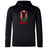 The Ohio State University Alumni Club Lightweight Hoodie by WRS Canterbury features a red and white Rugby logo with a buckeye leaf and nut graphic on the front, plus a handy kangaroo pocket.