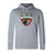 The Omaha Beavers RFC Club Lightweight Hoodie by WRS Canterbury features a gray design with the iconic beaver head logo, bold chest text, and a convenient kangaroo pocket for comfort and style.