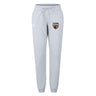 The Omaha Beavers RFC Women's Leisure Sweatpant by EMB Canterbury features a "Beavers" logo patch, drawstring waistband, ribbed cuffs, and is made from soft organic cotton for comfort and style.