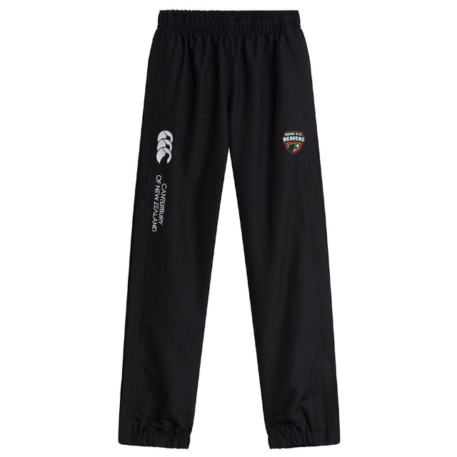 The EMB Canterbury Omaha Beavers RFC Cuffed Hem Stadium Pant features an elastic waistband, cuffed hem, Canterbury logo, and Omaha Beavers badge—ideal rugby pants for fans and athletes.
