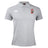 The Ohio State University Alumni Waimak Polo by EMB Canterbury features the Canterbury logo on the right chest and a red, green, and gold rugby emblem on the left chest.