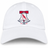 Philly Whitemarsh RFC Adult Low-Profile Cotton Twill Dad Cap in white cotton twill with an embroidered Liberty Bell logo containing a red kangaroo silhouette and “Philly - Whitemarsh 1985” text.