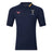 The Harlequins 26/27 Off Pitch Polo by Castore is a navy blue short-sleeve polo featuring the iconic Harlequins Rugby crest and sponsor logos on the chest and collar. Crafted by Castore for comfort and style, it’s the ideal choice for fans anticipating the Men’s 2026/27 Polo collection.
