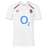 Wear your pride with the England 26/27 Replica Home Jersey by Castore—an official England Rugby jersey featuring a crisp white short-sleeve design, the iconic red rose crest, bold blue “O2” sponsor logo, and striking maroon accents on the collar and shoulders.