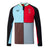 The Harlequins 26/27 Classic Long Sleeve Home Jersey by Castore features blue, brown, red, and gray quadrants with black sleeves and a white collar. Showcasing the vintage rugby jersey style that fans love, this long-sleeve shirt displays both the Harlequins rugby logo and the Castore logo on the chest.
