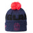 Stay warm and show your support with the England 26/27 Bobble Beanie by Castore. Featuring a navy blue knit, a vibrant red pom-pom, bold black “ENGLAND” lettering, and an embroidered red rose emblem on the front cuff, this Castore beanie is the ideal winter accessory for any England rugby fan.