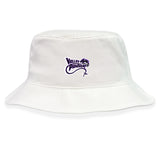 The EMB S&S Activewear Valley Panthers Rugby Crusher Bucket Cap features a cotton twill build with "Valley Panthers" logo and panther graphic for stylish sun protection.