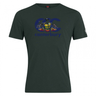 The Canterbury Pennsylvania CCC Flag Club T-shirt by WRS Canterbury is a dark green short-sleeved tee with a bold "CCC canterbury" logo, crest, and two animals on the front—perfect for showcasing rugby pride.
