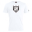 White cotton blend Troy University Rugby Club Plain Tee by WRS Canterbury with a black and white crest design on the chest and a small logo on the left sleeve, ensuring comfortable wear.