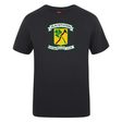 Blackthorn RFC Club Plain Tee by WRS Canterbury featuring a comfortable green and gold emblem with two rugby players.