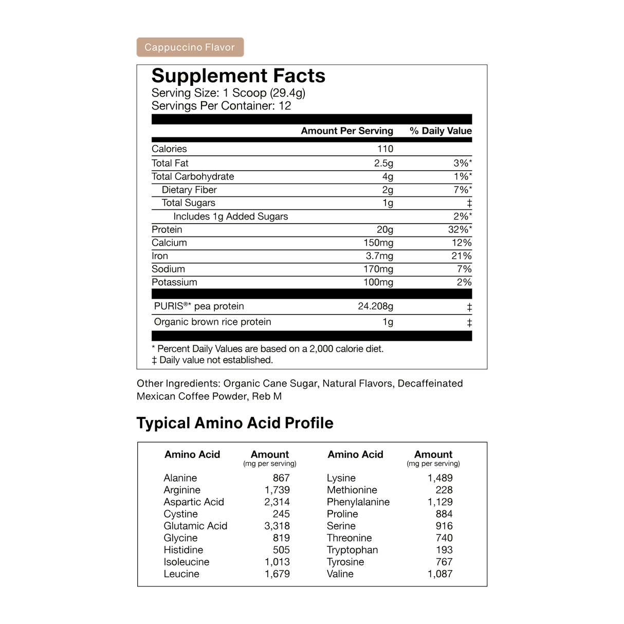 Momentous 100% Plant Protein Powder - Limited Edition Flavor
