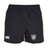 Troy University Rugby Player's Drill Short by EMB Canterbury sports shorts with an embroidered logo on the left and a shield emblem on the right leg.