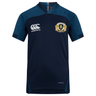 The Old Man Rivah Rugby Vapodri Evader Jersey by EMB Canterbury features moisture-wicking tech, the Canterbury logo, and the "Old Man Intiba" chest crest in navy blue and dark teal.