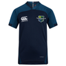The Kingwood Rugby Vapodri Evader Jersey by EMB Canterbury features the Kingwood Rugby club crest on the left chest and is made with moisture-wicking fabric for comfort on and off the field.