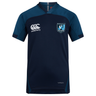 Royal blue and navy EMB Canterbury Minneapolis Mayhem Rugby Vapodri Evader Jersey featuring the classic Canterbury logo, Minneapolis Mayhem team crest, “VapoDri” label on the front, and advanced moisture-wicking technology for optimal comfort both on and off the field.